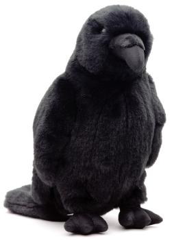 Plüsch Rabe schwarz von Uni-Toys